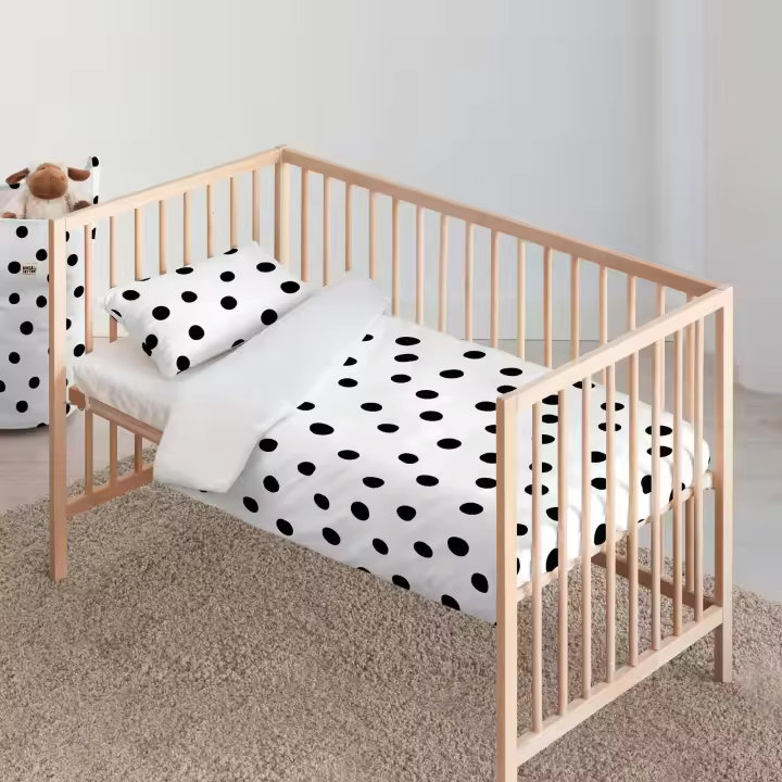 BL Belum  Funda nórdica Cuna  Funda nórdica Cuna algodón ecológico  Funda nórdica Cuna Bebe  Funda nórdica Cuna Dormitorio  Funda nórdica (Cuna de 60 (100x120)) - 1
