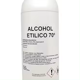 Alcohol Etilico 70º. Etanol 70º. Botella 1 litro. - 1