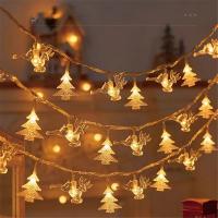 Cadenas De Luces LED 20 Piezas Para Decoración Exterior Arbol De Navidad Casa Ventanas Iluminación De Fiestas Estrella - details 0