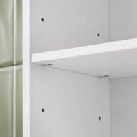 SoBuy Estante de Baño para Colocar sobre el Inodoro Armario para Baño Alto Estanterías de baño BZR165-W ES - details 2