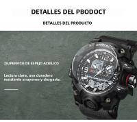 Reloj Deportivo Militar OFNS Para Hombre Estilo G Lujo 50M Impermeable Multifuncional Cuarzo LED Digital Con Alarma Y Calendario - details 6