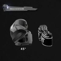 Lámpara Frontal LED Impermeable Con 4 Modos Luz Roja Destellante Super Brillante Incluye Correa Para Cabeza Torcha AAA Para Camping Pesca Caza - details 3