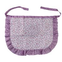 Delantal De Cintura Para Cocina Con Encaje Medio Para Mujer Traje De Doncella Con Favoritos Para Fiesta Sin Mangas Uso Práctico - details 6