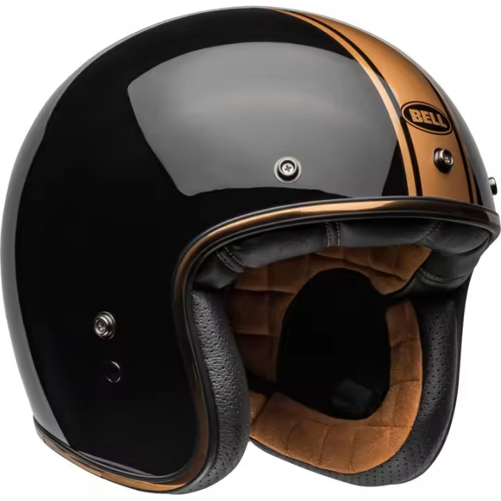 Casco BELL Custom 500 - Rally Gloss Black Bronze talla XL - 1