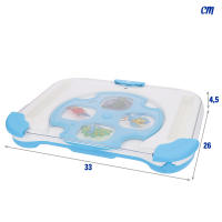 COLORBABY - Proyector para dibujar niños, 33x26x4,5 cm, rotuladores de colores, discos intercambiables, temáticas variadas, dibujo para calcar, regalo niña 3 años, juguetes interactivos, proyector dibujos para niños - details 3