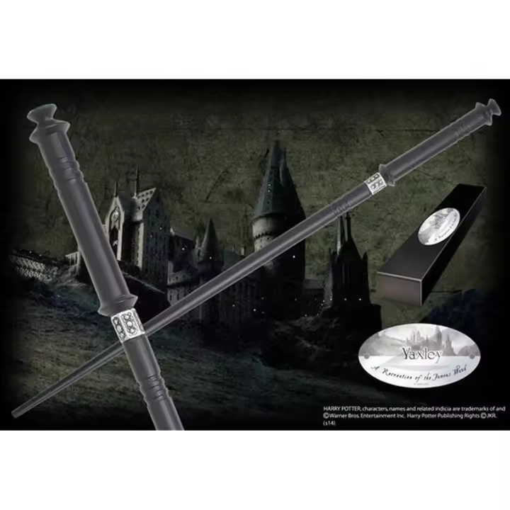 Replica varita harry potter yaxley character collection - 1
