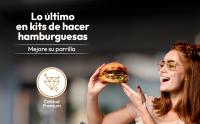 Aurum® Kit Hamburguesas Deluxe Con Prensa Hamburguesas Smash Burger, Molde Hamburguesas, Plancha Barbacoa, Prensa Para Tortillas, Pan Hamburguesa, Aplastador De Patatas, Utensilios Cocina Acero Molde - details 1