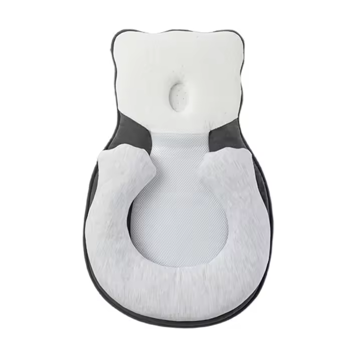 Almohada Para Bebé De Memoria De Espuma Protección Del Cuello Y Cabeza Almohada De Viaje Para Recién Nacidos Y Bebés Hasta 24 Meses Unisex - 1