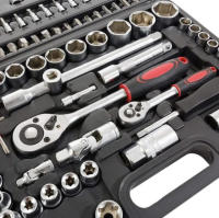 Extreme Tools Juego de herramientas de 108 piezas de Vasos para Llaves Carraca, incluye Llave de Trinquete Ideal para Bricolaje y Trabajos Mecánicos - details 2