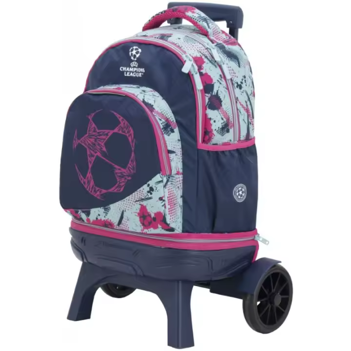 Mochila con Carro Desmontable Compact Champions League - 1