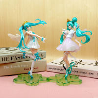 Figura De Anime Hatsune Miku Bellas Mujeres Modelo Decoración Para El Hogar Regalos Para Niñas Caso Ornamentales Accesorios De Figuras De Acción Unisex - details 1