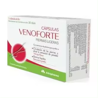 Arkopharma Venoforte Piernas Ligeras, 30 Cápsulas - 1