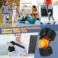 Masajeador de rodillas modelo privado 2025, masajeador eléctrico con calefacción, almohadilla para rodillas, compresa caliente para piernas frías, artefacto de fisioterapia para el dolor articular. - details 10
