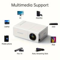 Proyector Portátil Compacto, Proyección De Películas Para El Hogar, Resolución De Alta Definición, Múltiples Interfaces comp - details 3