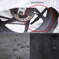 Cubierta Universal para Motocicleta Impermeable 210D Oxford Protección contra Polvo y Lluvia Ideal para Todas las Estaciones - details 2