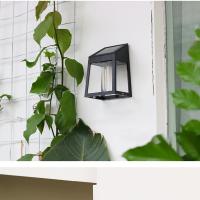 Lámpara De Pared Solar Exterior Impermeable Para Jardín Decoración Luz De Camino Fosa Lumínica Control Solar ABS Batería De Litio - details 5