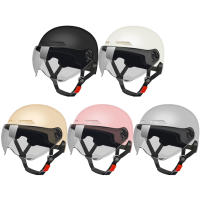 Casco De Bicicleta Eléctrica Seguridad Ajustable Ligero Y Transpirable Con Capa Desmontable Para Verano Para Adultos Hombres - details 5