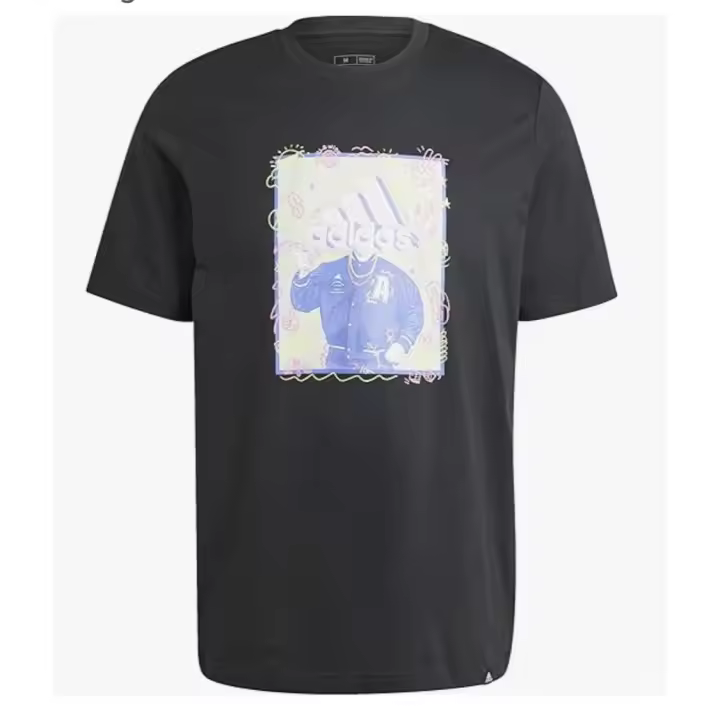 Adidas Casual doodle graphic hombre talla M - 1