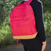 Mochila ROJA Lisa Skechers Básica 31 x 41 x 15 cm Fabricada en Nylon Licencia Oficial 100% Original - details 0