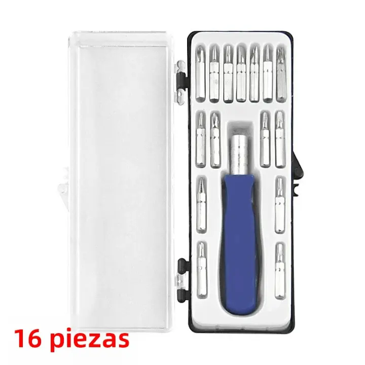Juego De Destornilladores Magnéticos Precision Mini 32 En 1 Para Reparación De Teléfonos Móviles IPad Cámara Kit De Bits De Mantenimiento De Camaras - 1