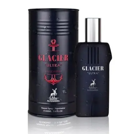 Maison Alhambra Glacier Ultra Eau de Parfum para Hombre 100 Ml - Fragancia sofisticada y refrescante para el hombre moderno - 1