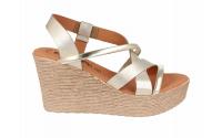Sandalias Mujer de Cuña Alta Marca BDA en Piel –303 Estilo Trenzado y Confort con Planta de Gel  Descripción del Producto Eleva tu estilo con estas exclusivas sandalias de cuña de la marca B.D.A., diseñadas para la mujer que busca sofisticación sin renunc - details 4