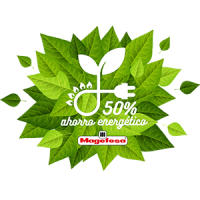 MAGEFESA Black - Sartén 30 cm de acero esmaltado, antiadherente bicapa reforzado, color negro exterior. Apta para todo tipo de cocinas, incluida inducción. 50% de ahorro energético. - details 3