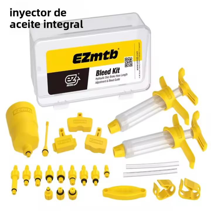 Kit De Sangrado De Aceite Para Frenos De Disco De Bicicleta Universal Compatible Con Shimano Magura Hope Sram Avid Mula Hayes Herramientas De Reparación De Bicicletas - 1