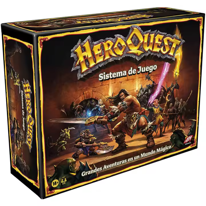 Hasbro Gaming Juego de Mesa Heroquest Edición en Español - 1