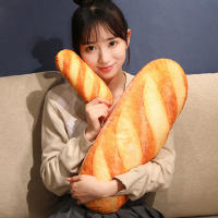 Almohada De Peluche Francesa Para Panecillos 20-100cm Imagen Impresa Food Plushie Regalo Para Hombres Decoración Para Fiesta Y Sueño - details 3