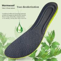 1Par De Inodorantes Para Deportes Para Hombres Y Mujeres Almohadillas De Suela Suave Absorbentes De Sudor Transpirables Para Cuidado De Los Pies Al Correr - details 5