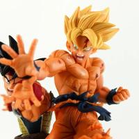 Figura De Acción Dragon Ball Son Goku Y Bardock Escena De Batalla De Los Mundos Juego De Figuras Kawaii Regalos Para Fans - details 5