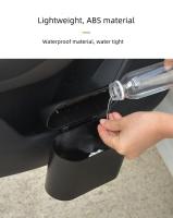 Bandeja De Basura Portátil Para Coche Con Tapa Y Organizador Multifuncional Plegable Caja De Almacenamiento Para Automóvil Material Plástico Forma Redonda - details 9