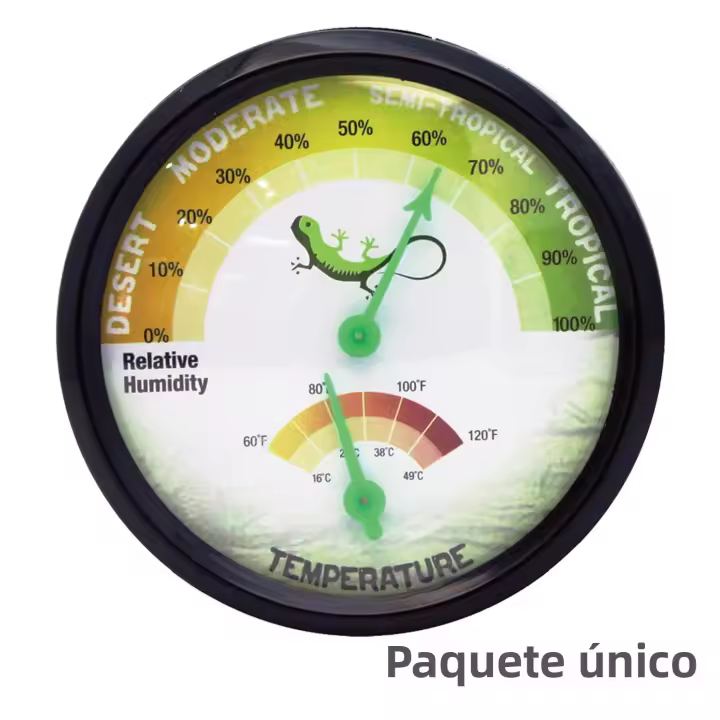 Higrómetro Y Termómetro Digital De Alta Precisión Para Invernaderos Y Reptiles Higrómetro Y Termómetro Digital Para Interior Y Exterior - 1