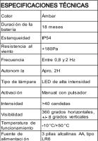 ORFLECT-Baliza de Emergencia V16-Led de Alta Intensidad-Geologalizada dgt 3.0-Señalización Luminosa-Impermeable-66296 - details 0