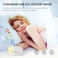 Sleep Sound Máquina de ruido blanco con sonidos calmantes naturales y función de memoria, máquina de ayuda para dormir-Dispositivo de Asistente de sueño portátil, sonido USB y temporizador de sueño para todas las edades - details 2