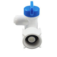 Adaptador De Agua 1/2'' Thread a 1/4 3/8 Tubo Para Válvula De Agua RO Filtro De Agua Suministro De Agua Inversa Sistema Para Purificador De Agua Grifo - details 3