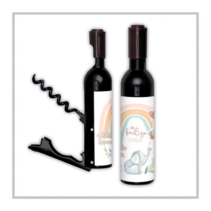 RegaloVip.es - Pack Abridor Botella Imán, perfecto para regalar de forma única y original en bodas, comuniones, bautizos, para el día del padre, personalizado, etiqueta, pegatina, sacacorchos, abrebotellas, regalos de decoración, regalos para el hogar. - 1