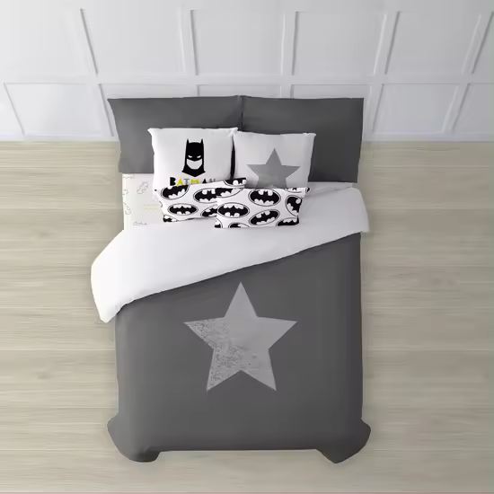 BL BELUM  Funda nórdica con botones 100% algodón modelo Batnordic Funda nórdica ligera y confortable; funda nórdica licencias oficiales - Funda Nórdica Extrasuave - Funda Nórdica 100% Made in Spain - 1