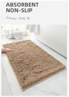 Alfombra Antideslizante De Baño Ultra Gruesa Y Densa De TPR Alfombrilla Para Puerta Y Entrada Alfombra De Sala De Estar Y Dormitorio Resistente Al Agua Y a La Paja Para Adultos - details 5