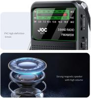 Radio Portátil Recargable Con Pantalla HD Y Cargador Integrado Typo-C FM AM SW Para Ancianos Radio De Bagería Operada - details 4