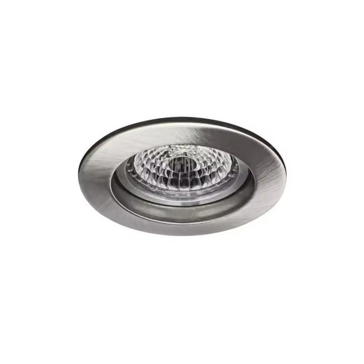 HUANGJISOO Downlight 631 GX5,3 12V 50W Níquel Satinado JISO 631D-12 - Focos Empotrables LED - 1