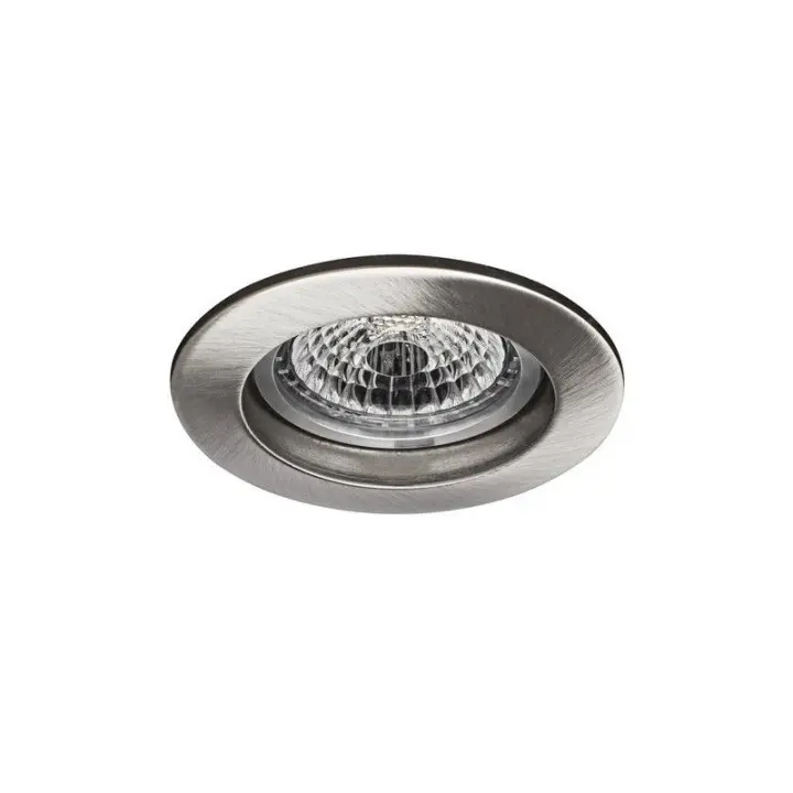 HUANGJISOO Downlight 631 GX5,3 12V 50W Níquel Satinado JISO 631D-12 - Focos Empotrables LED - 1