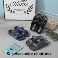 Sandalias EVA de doble hebilla para hombre,Sandalias  Hombre Verano Comodas Sandalia Piscina Playa Chanclas Chancletas Deportivas Trekking Zapatos Eva Foam Slides Verano Zuecos Baño Pantuflas - details 1