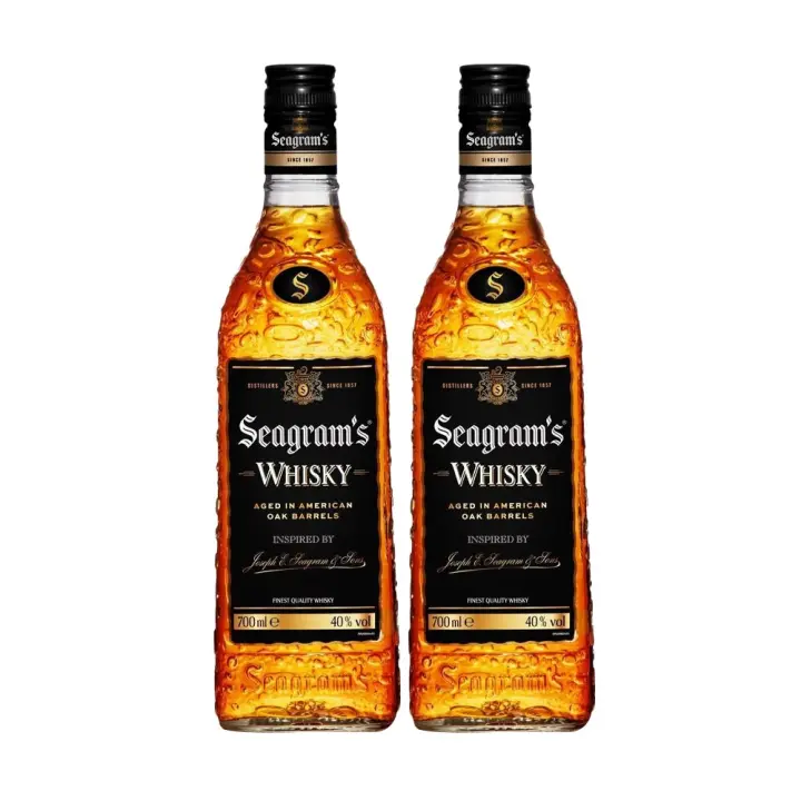 Seagram's Whisky 70cl - Pack de 2 botellas - 1