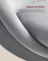 Taburete de Bar, Juego de 2, Regulable en Altura, Giratorio 360°, Silla de Cocina con Respaldo, Base de Acero, Reposapiés, para Mostrador y Comedor - details 11