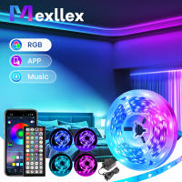 Tira De LED RGB Flexible 40m/30m/20m/15m DC 24V Con Control Por App Y Sincronización Musical Para Decoración De Navidad Y Habitaciones - details 0