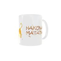 Taza Cerámica Original Timón y Pumba Hakuna Matata 350 Ml Stamina Ideal Desayuno Ideal Regalo - details 2