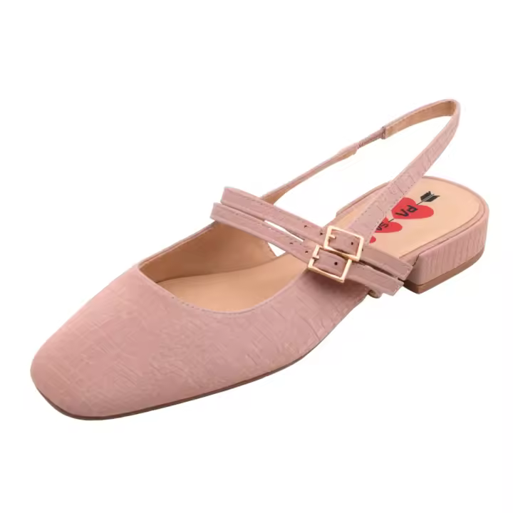 Sandalias Pasarela En Piel Nobukc Para Mujer Color Rosa - Maquillaje - 1
