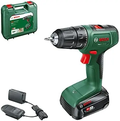 Bosch EasyDrill 18V-40 1630 RPM Sin llave 1,3 kg Negro, Verde - 1